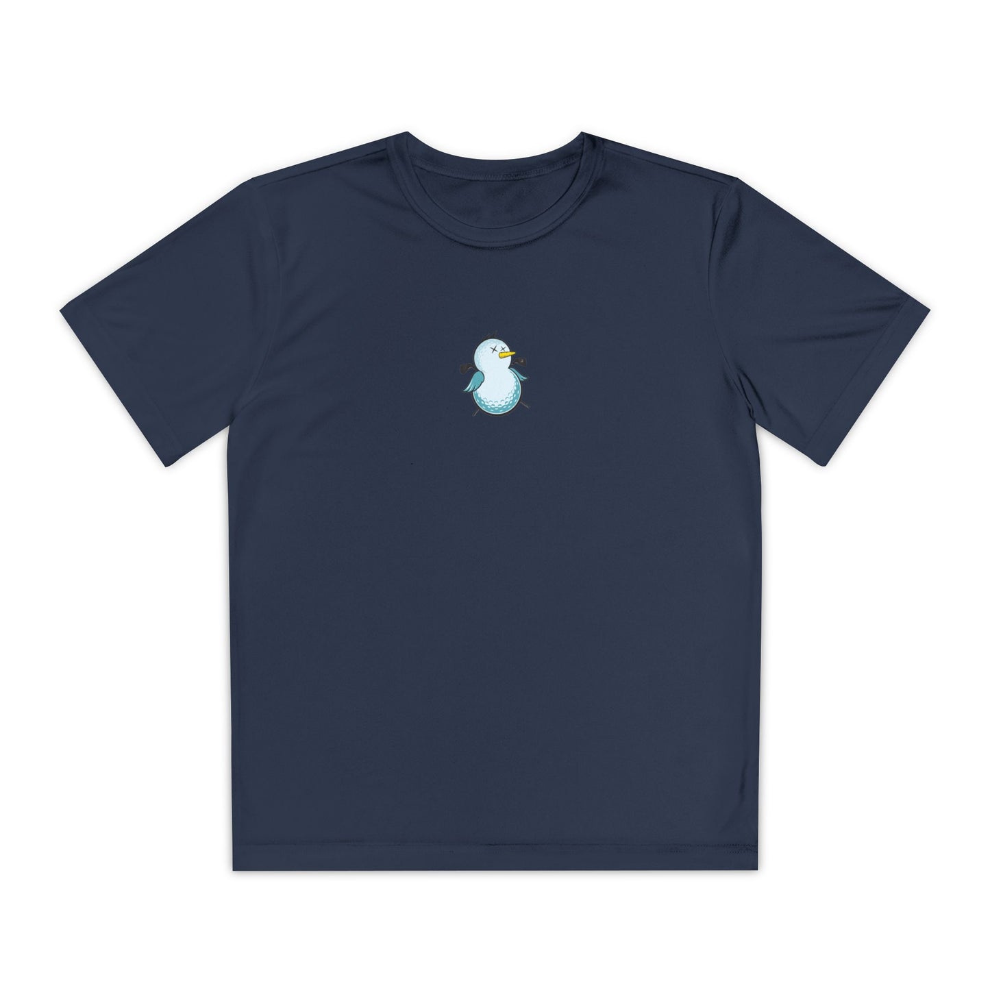 Birdie Snowman Youth Sports Tee
