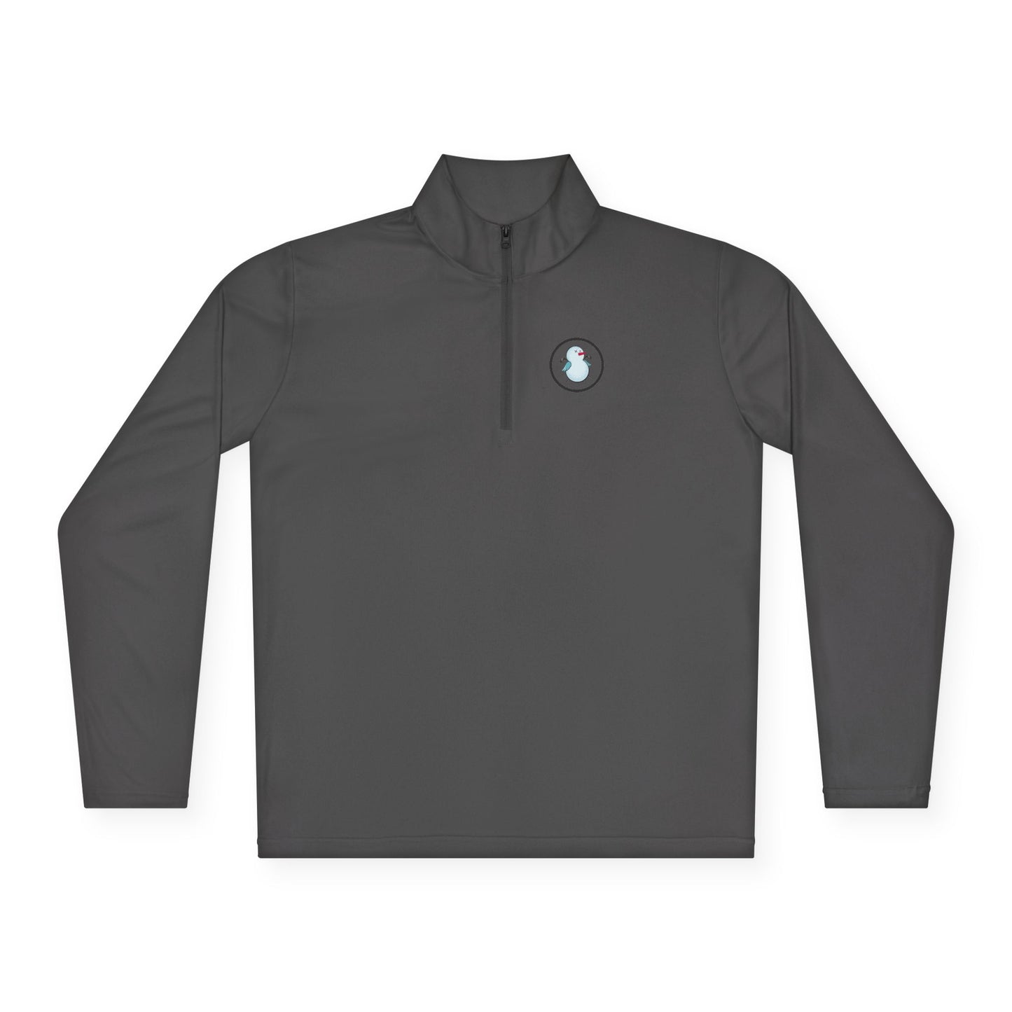 Birdie Snowman Unisex Quarter-Zip Pullover