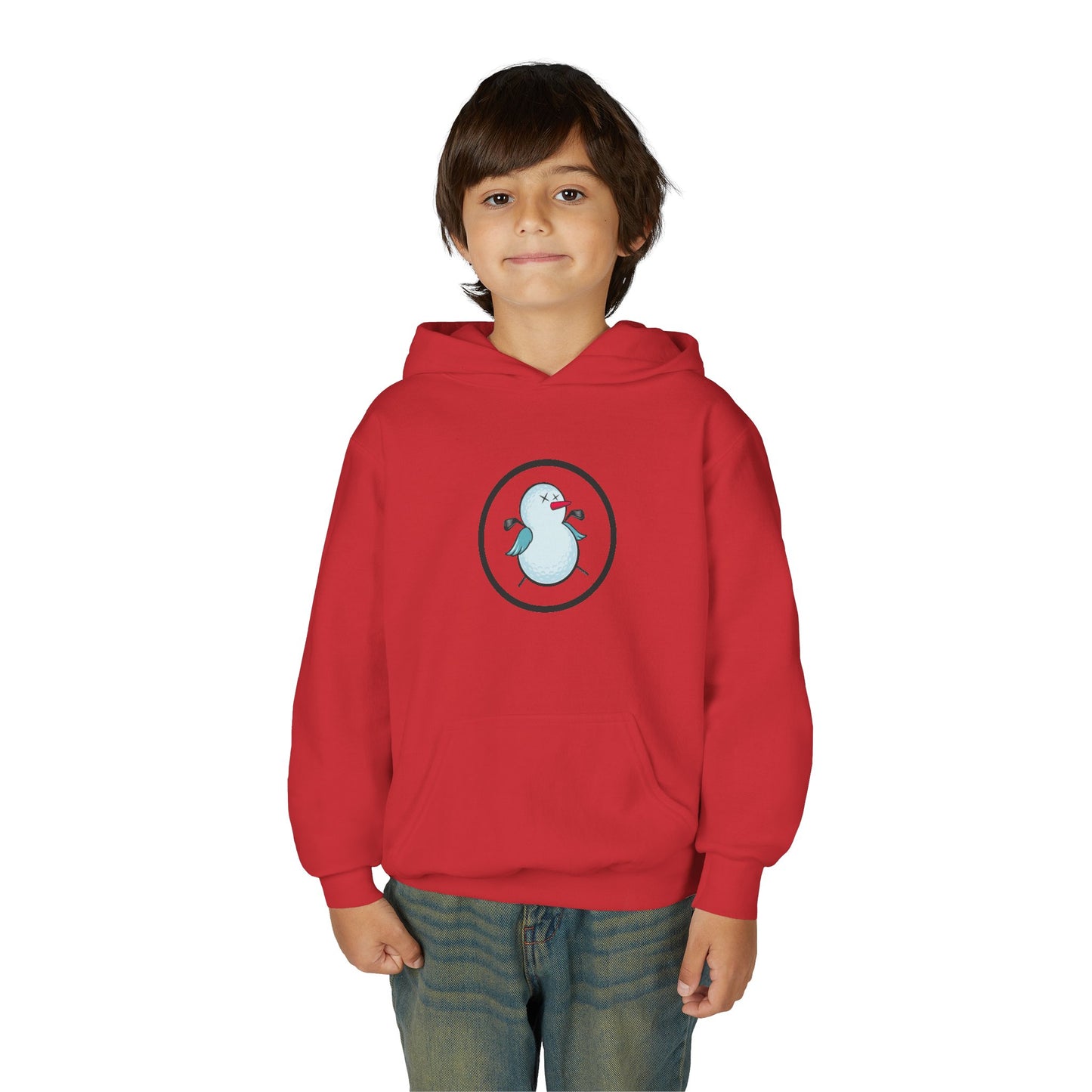 Birdie Snowman Youth Hoodie
