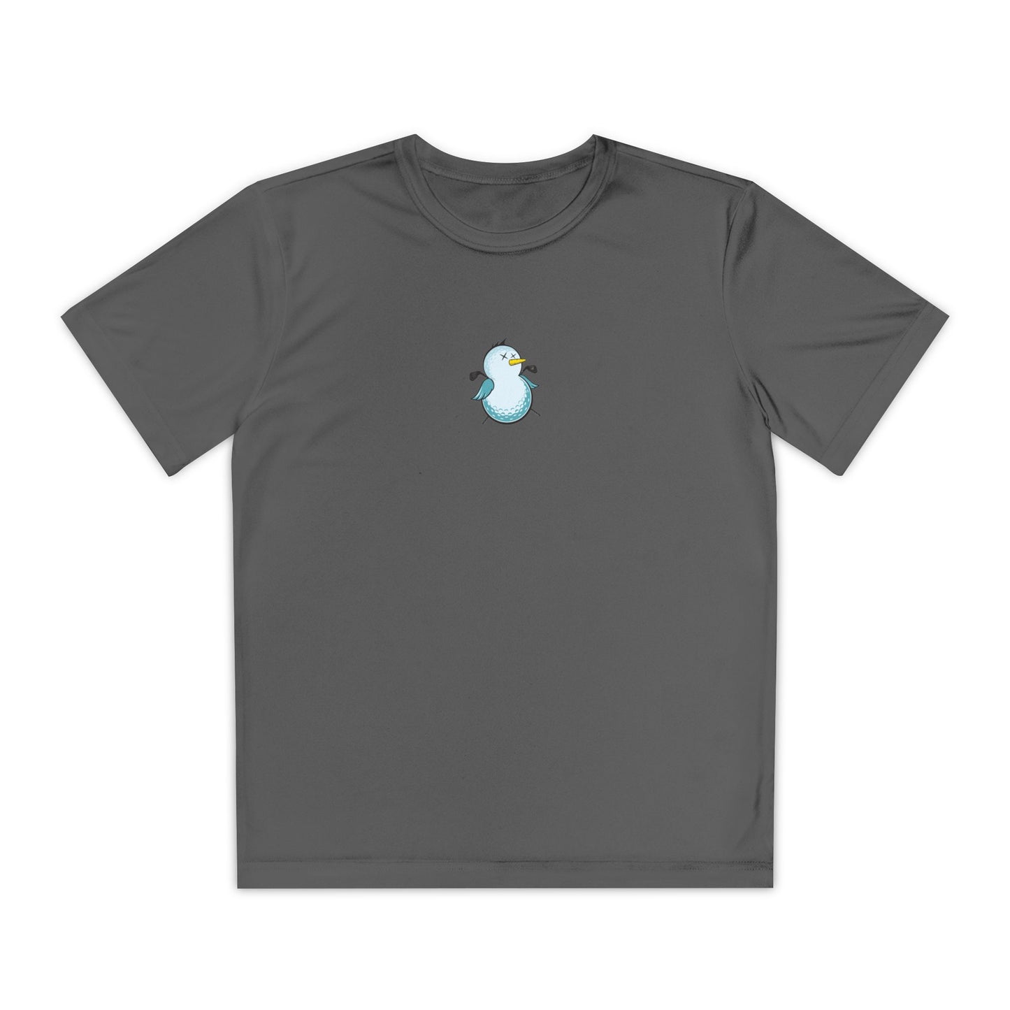 Birdie Snowman Youth Sports Tee
