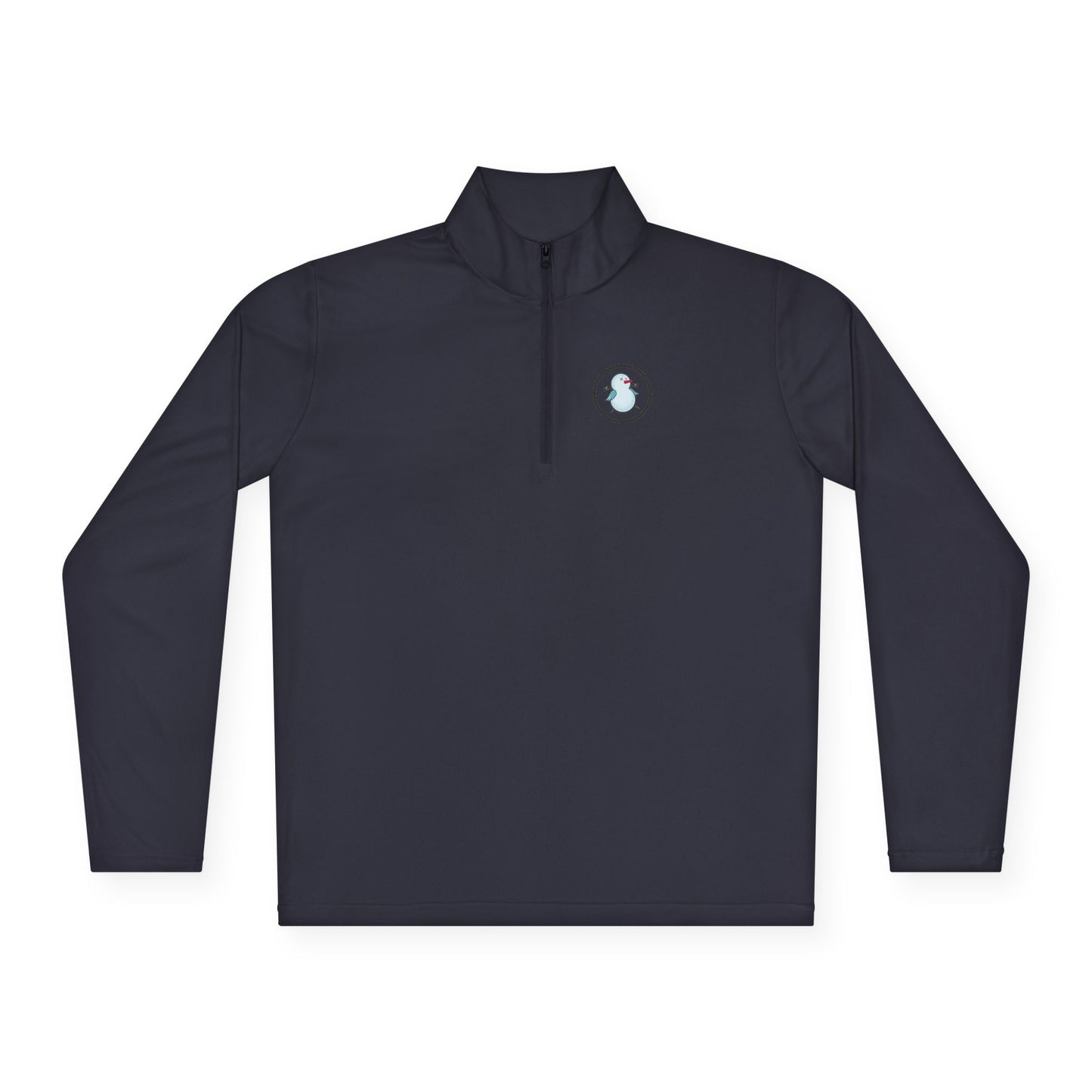 Birdie Snowman Unisex Quarter-Zip Pullover