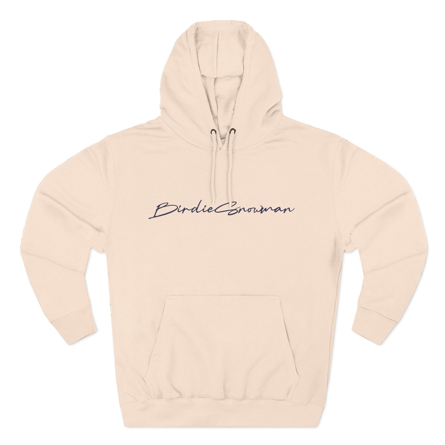 Birdie Snowman Three-Panel Hoodie