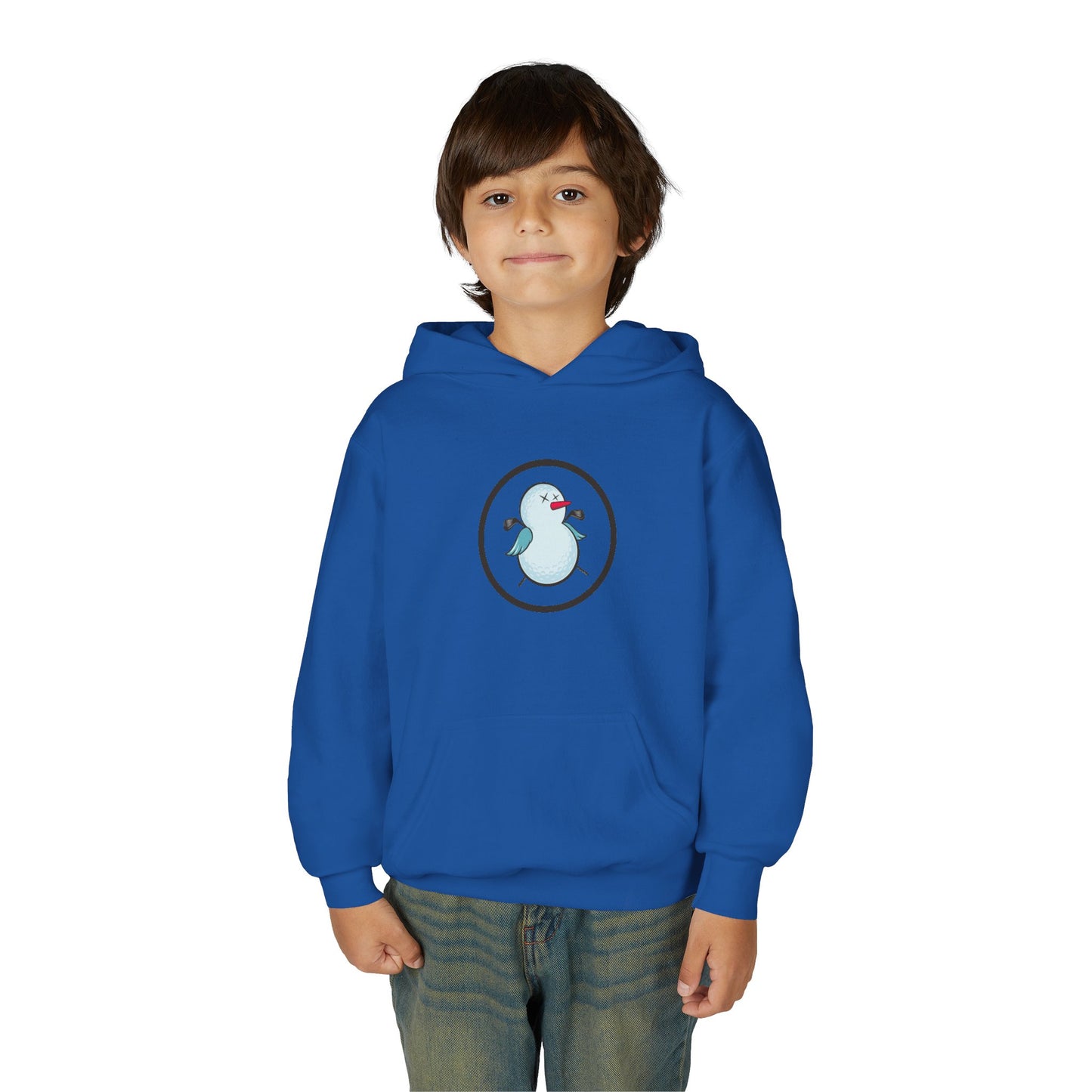 Birdie Snowman Youth Hoodie