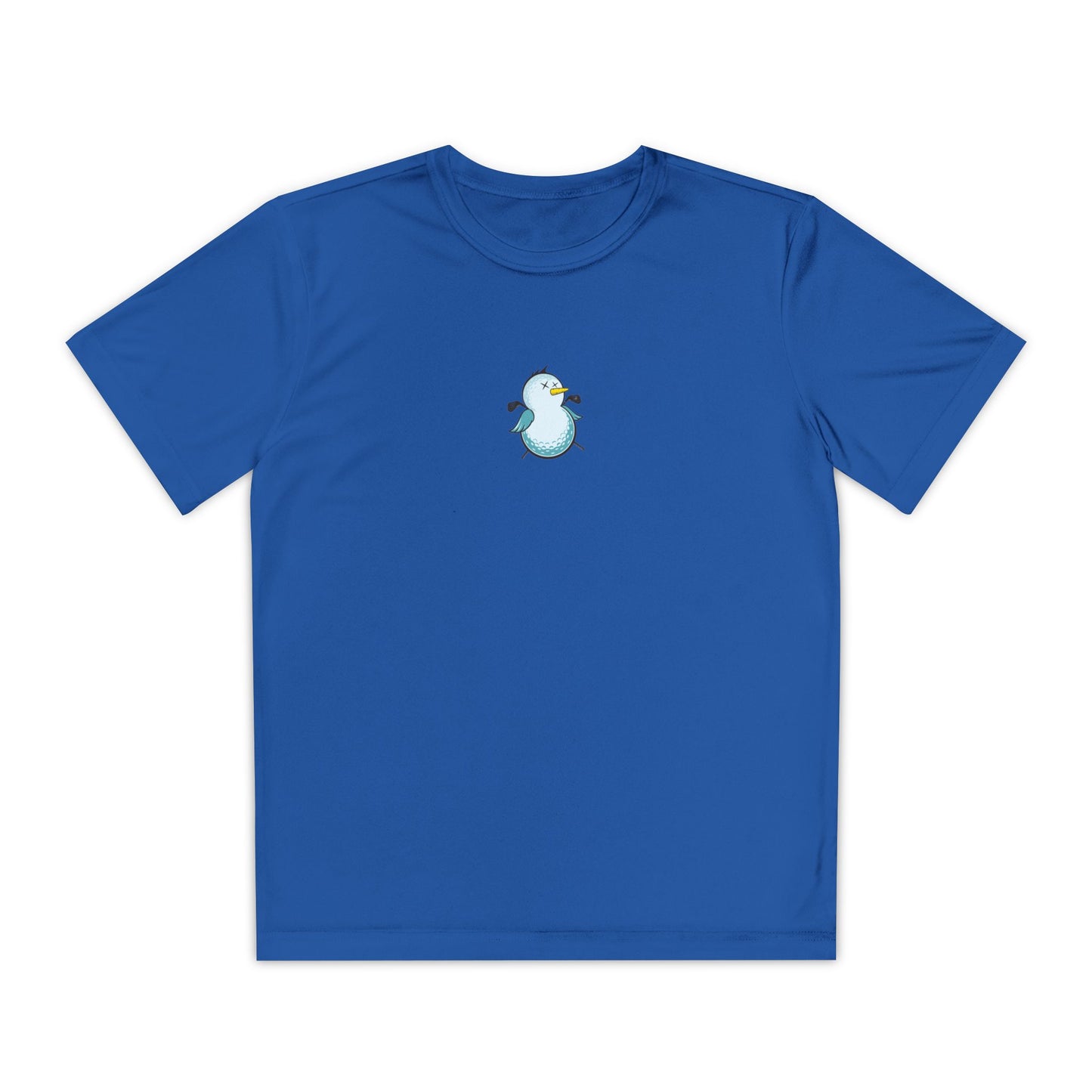 Birdie Snowman Youth Sports Tee