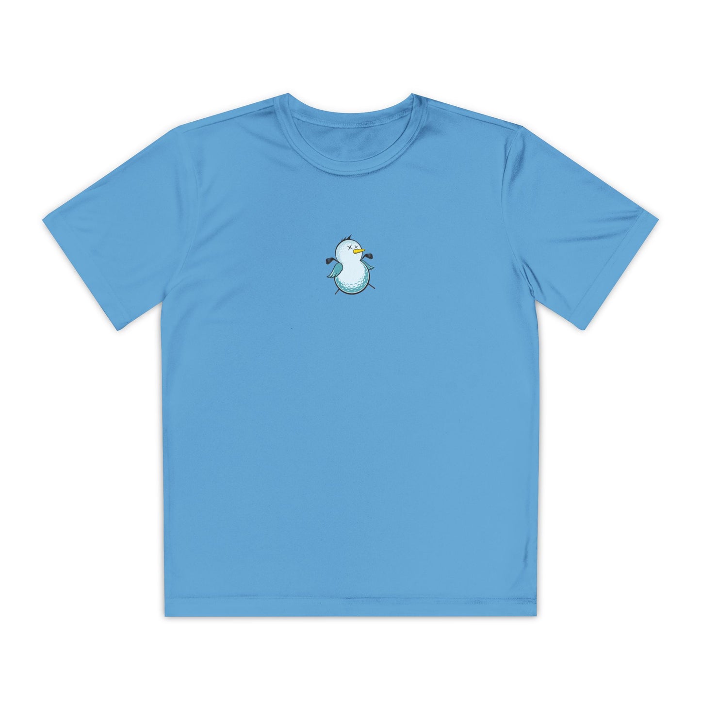 Birdie Snowman Youth Sports Tee