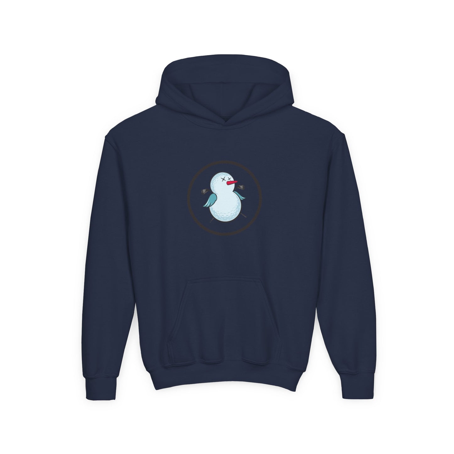 Birdie Snowman Youth Hoodie