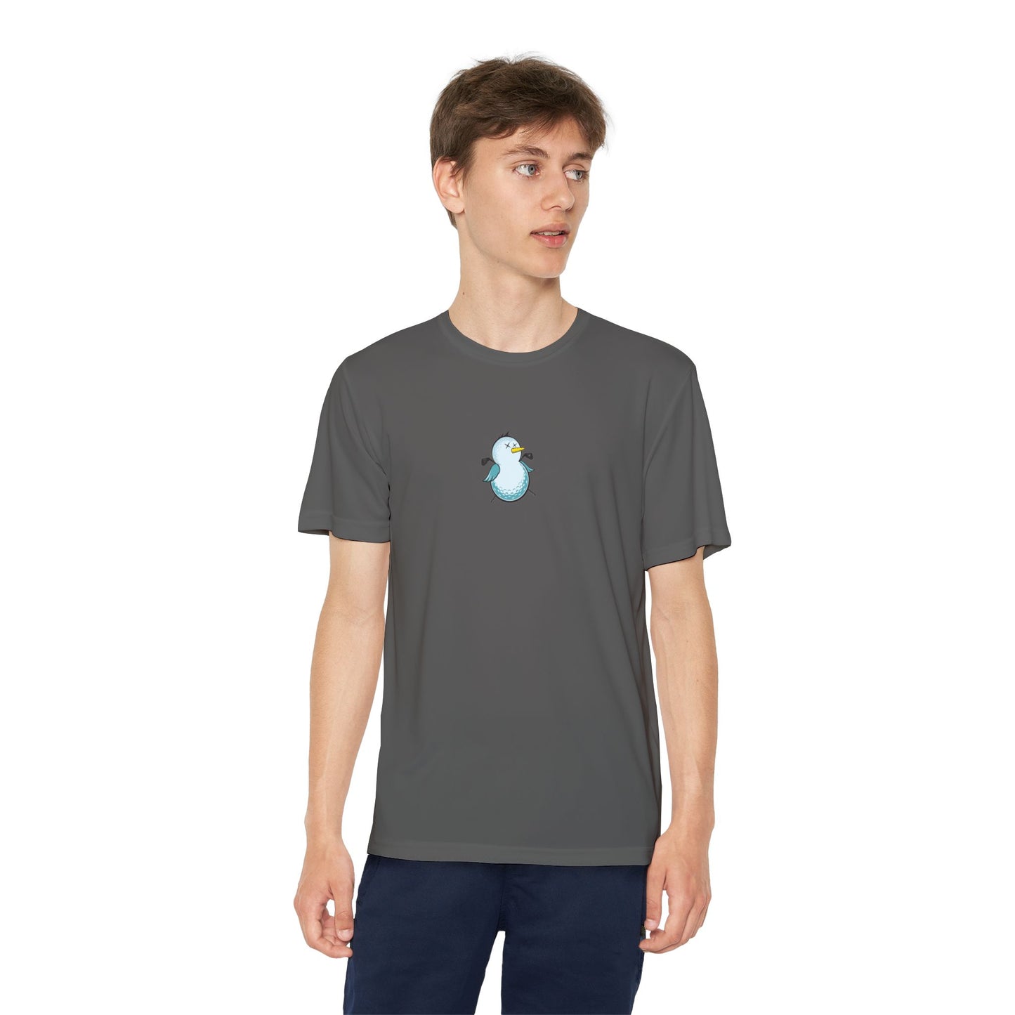 Birdie Snowman Youth Sports Tee