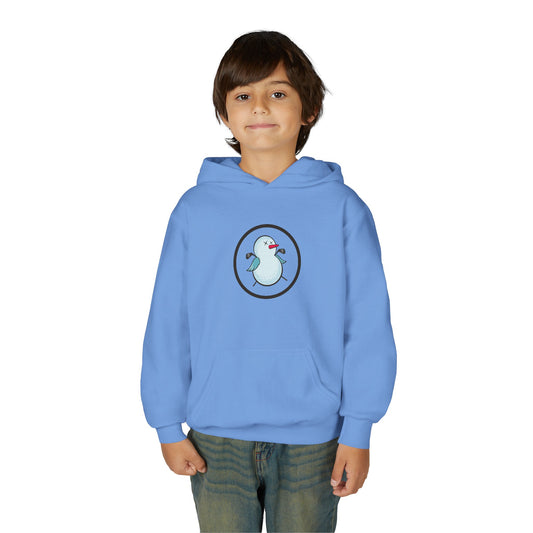 Birdie Snowman Youth Hoodie