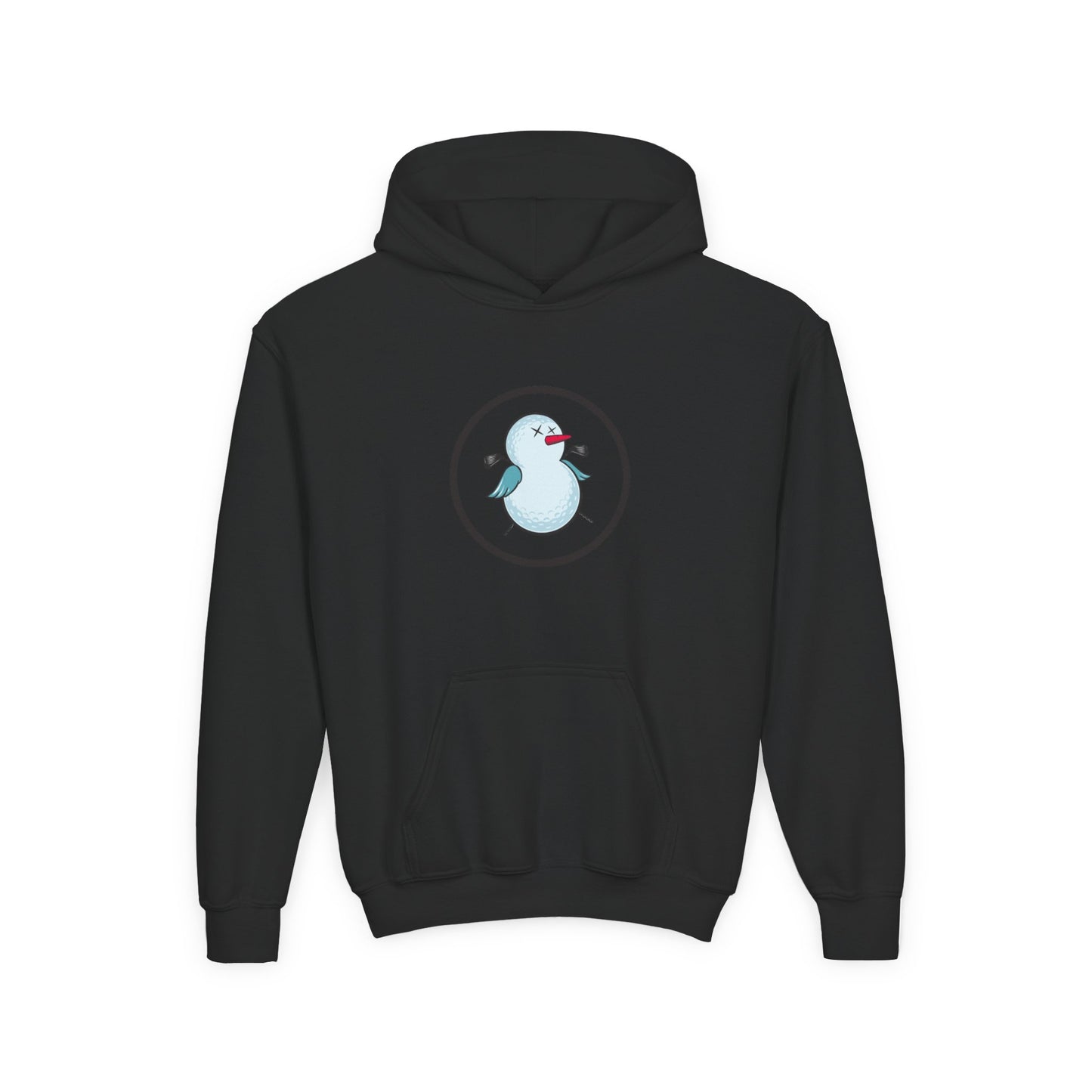 Birdie Snowman Youth Hoodie