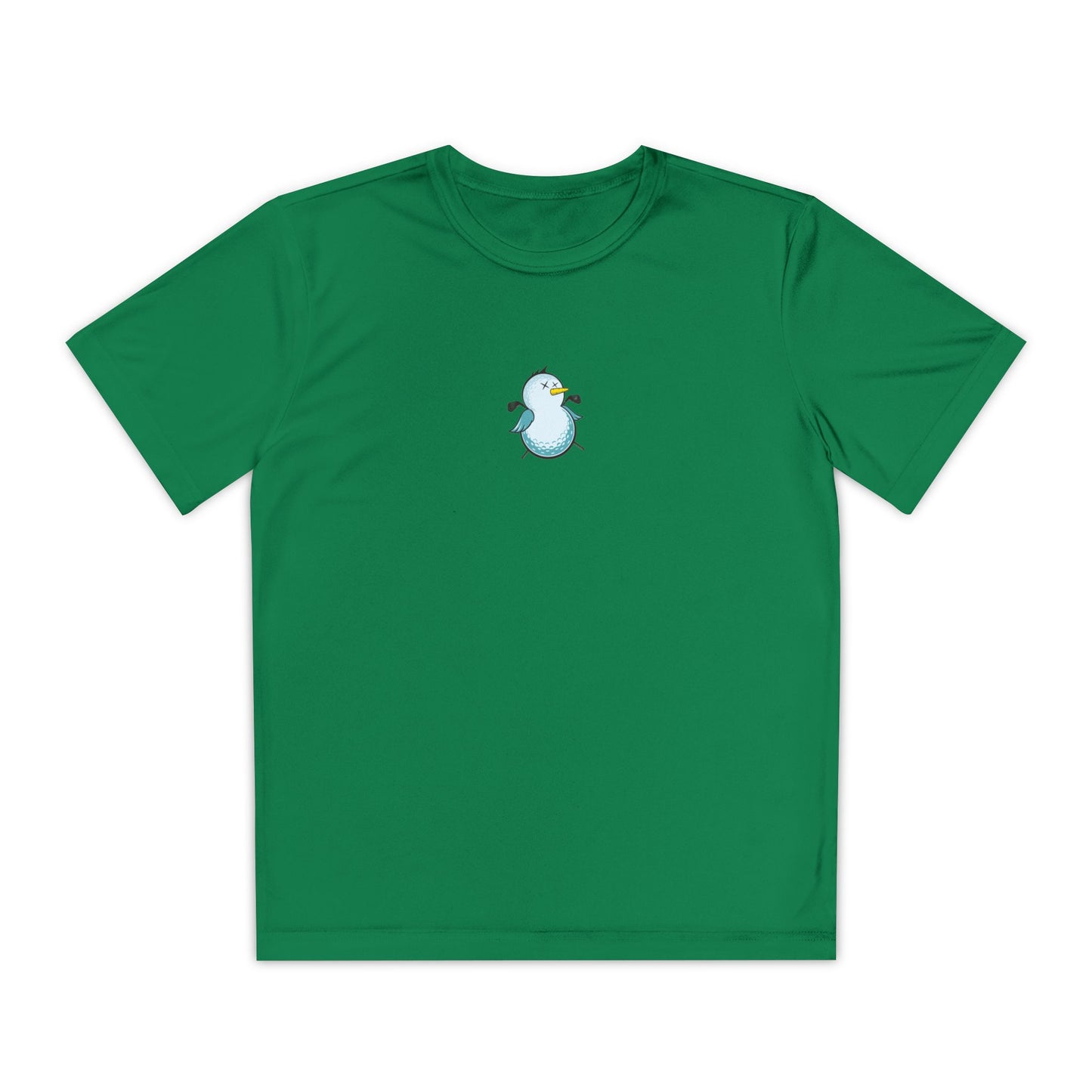 Birdie Snowman Youth Sports Tee