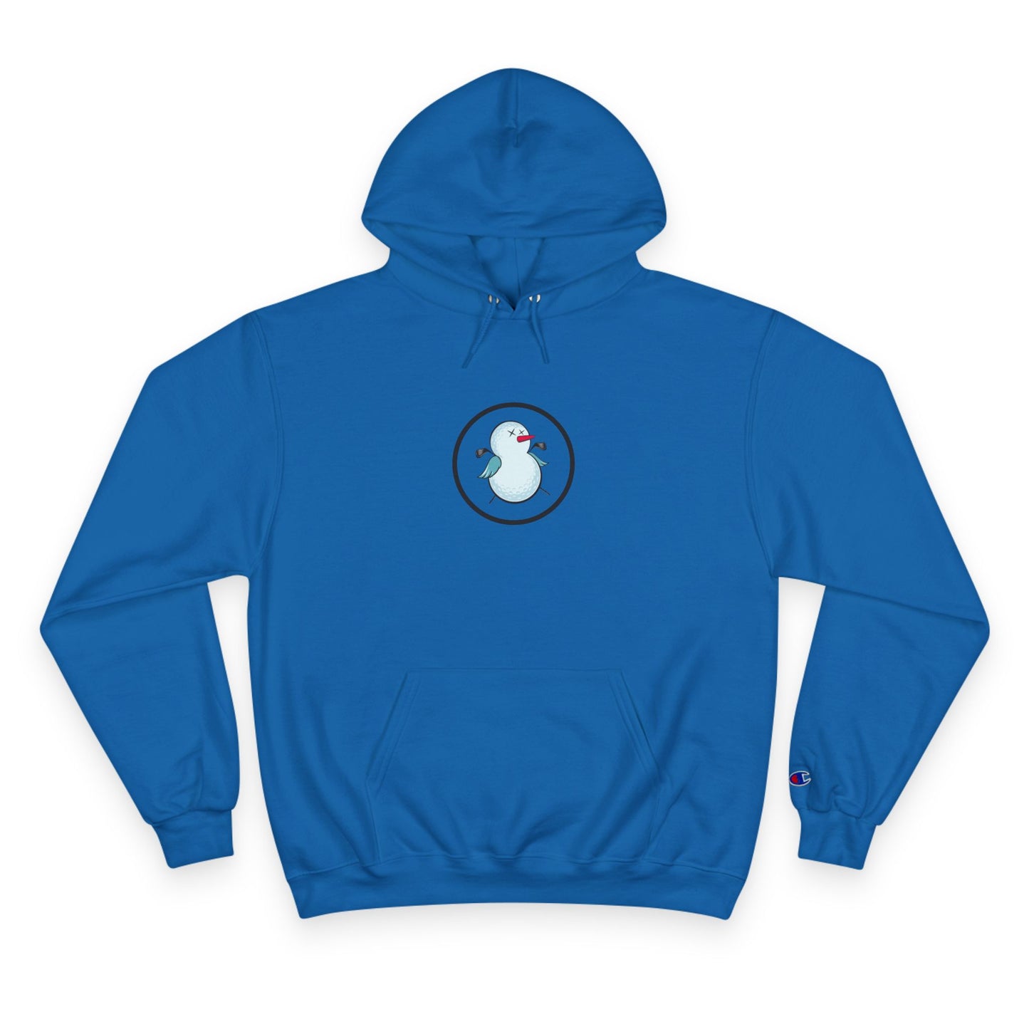 Birdie Snowman Champion Unisex Hoodie