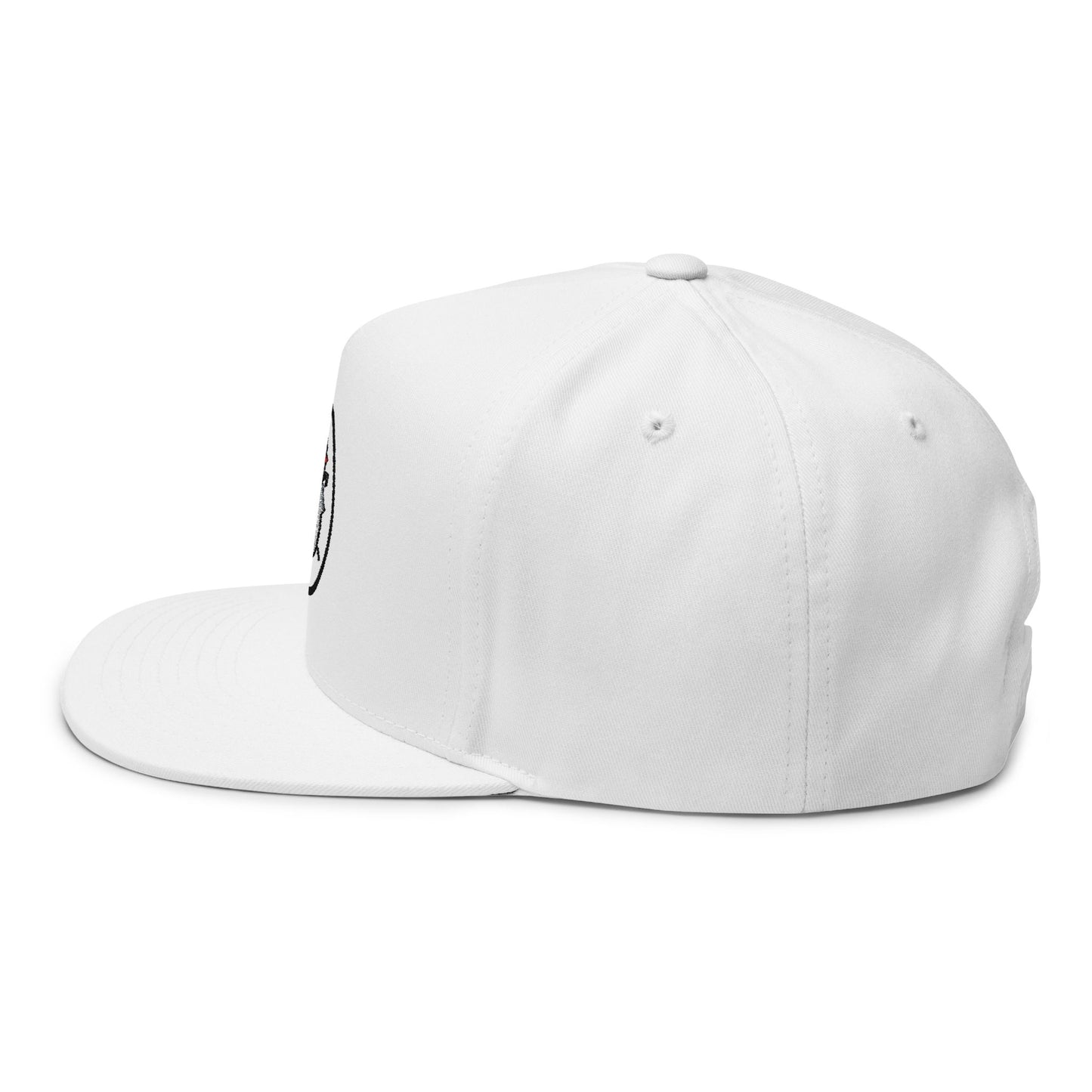 Embroidery Duck Flat Bill Cap, Stylish Headwear, Casual Accessories, Unique Gifts, Summer Fashion, Golfer's Hat, Trendy Cap
