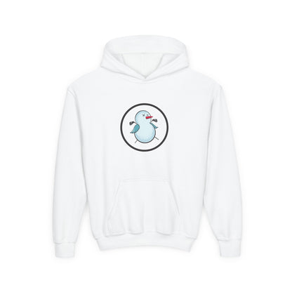 Snowman Youth Hoodie | Winter Sweatshirt for Kids, Holiday Gift, Christmas Sweatshirt, Cute Layer, Cozy Winter Style