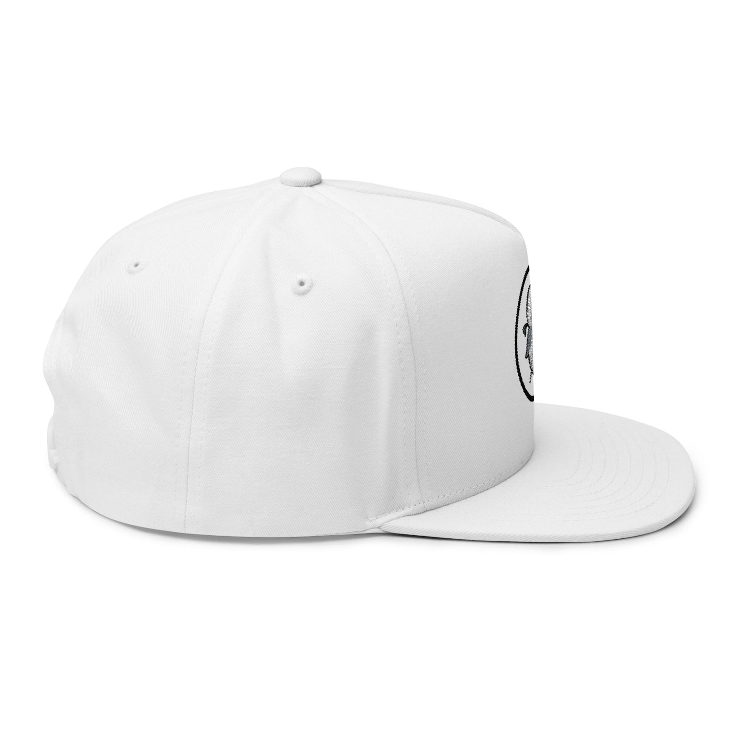 Embroidery Duck Flat Bill Cap, Stylish Headwear, Casual Accessories, Unique Gifts, Summer Fashion, Golfer's Hat, Trendy Cap