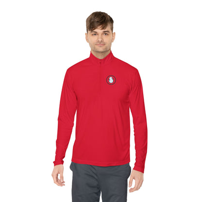 Cozy Unisex Quarter-Zip Pullover, Ideal for Casual Days, Gifts for Him/Her, Perfect for Outdoor Activities, Trendy Layering Piece