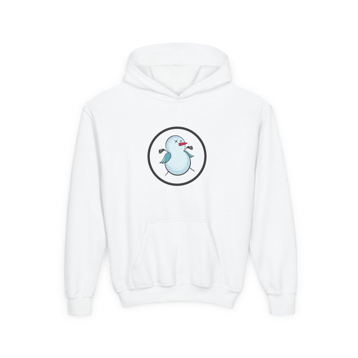 Birdie Snowman Youth Hoodie