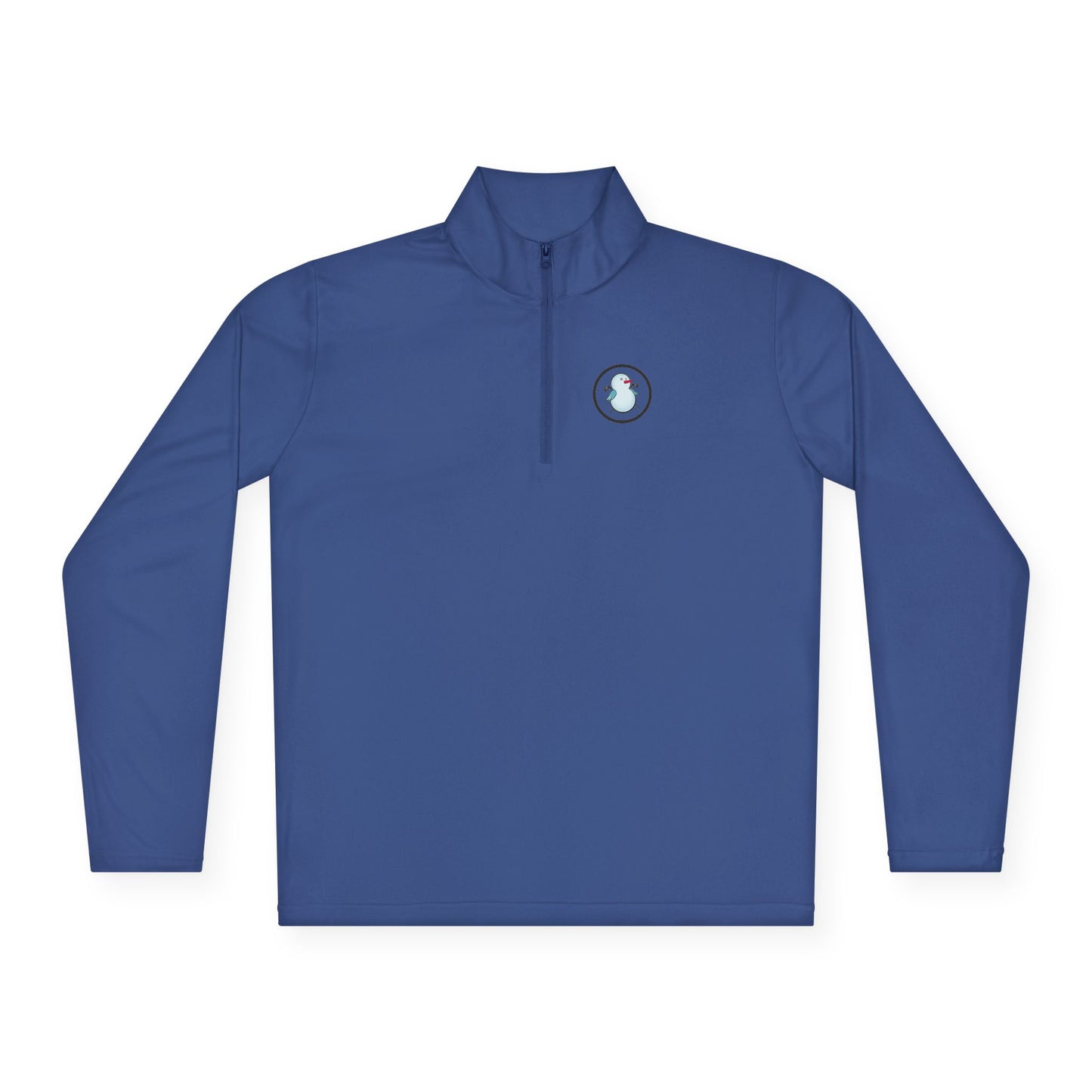 Birdie Snowman Unisex Quarter-Zip Pullover