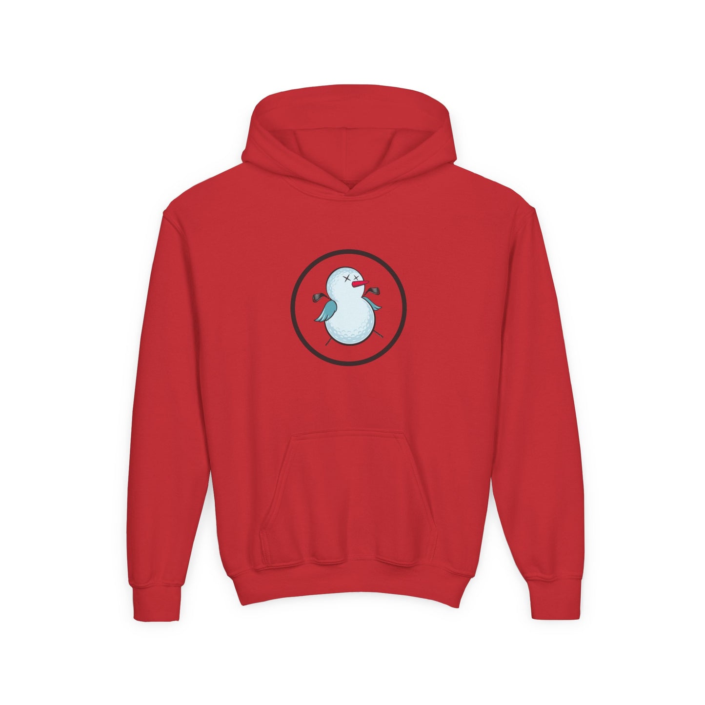 Birdie Snowman Youth Hoodie