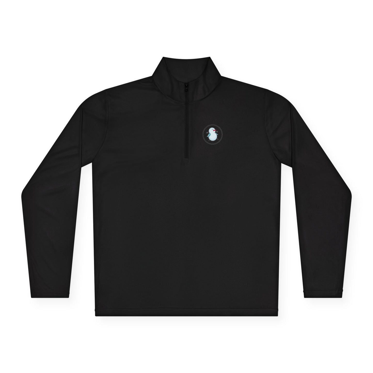 Birdie Snowman Unisex Quarter-Zip Pullover