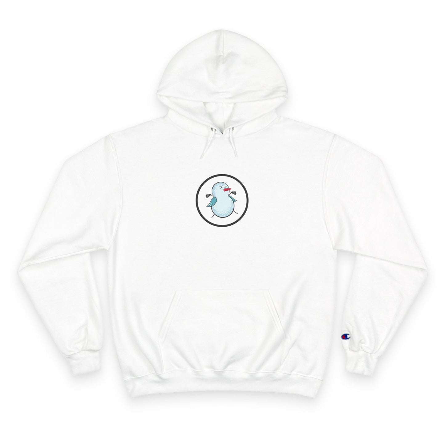 Birdie Snowman Champion Unisex Hoodie