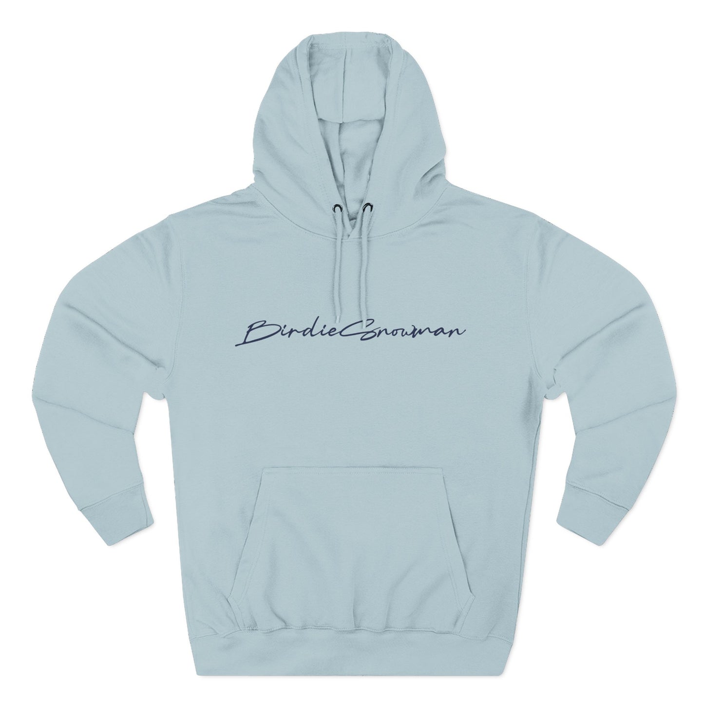 Birdie Snowman Three-Panel Hoodie