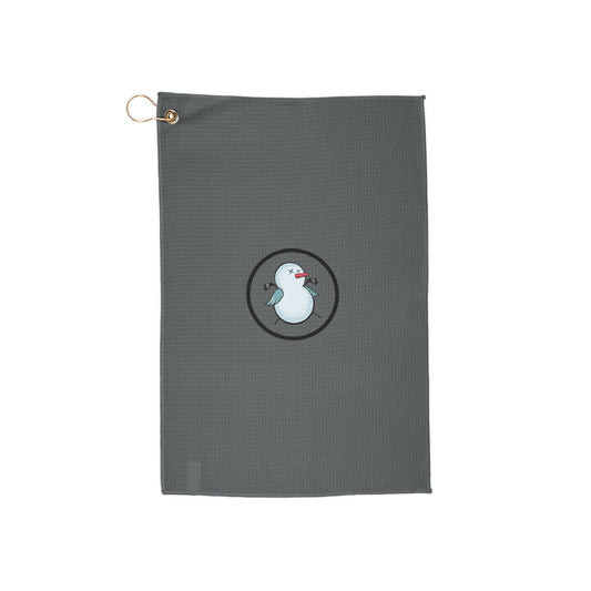 Birdie Snowman Golf Bag Towel