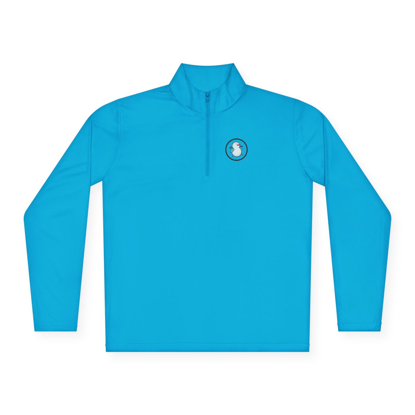 Birdie Snowman Unisex Quarter-Zip Pullover