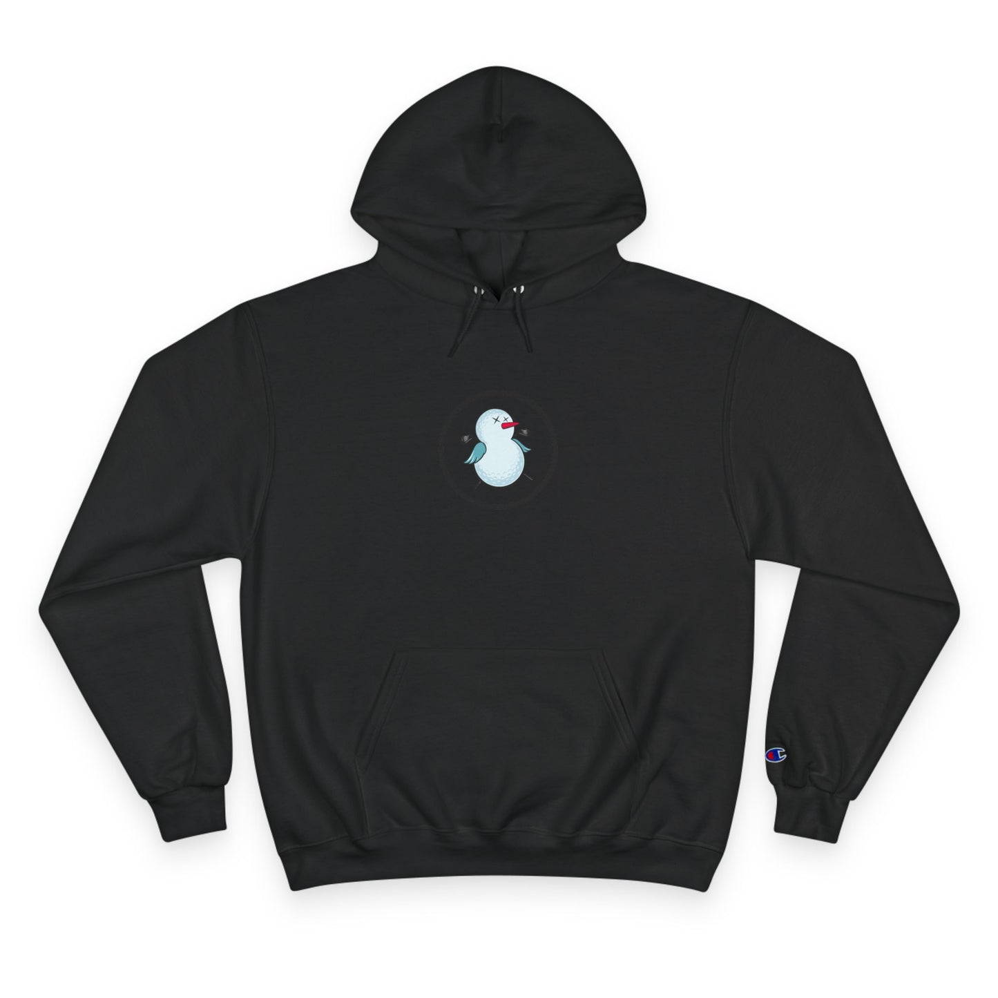 Birdie Snowman Champion Unisex Hoodie