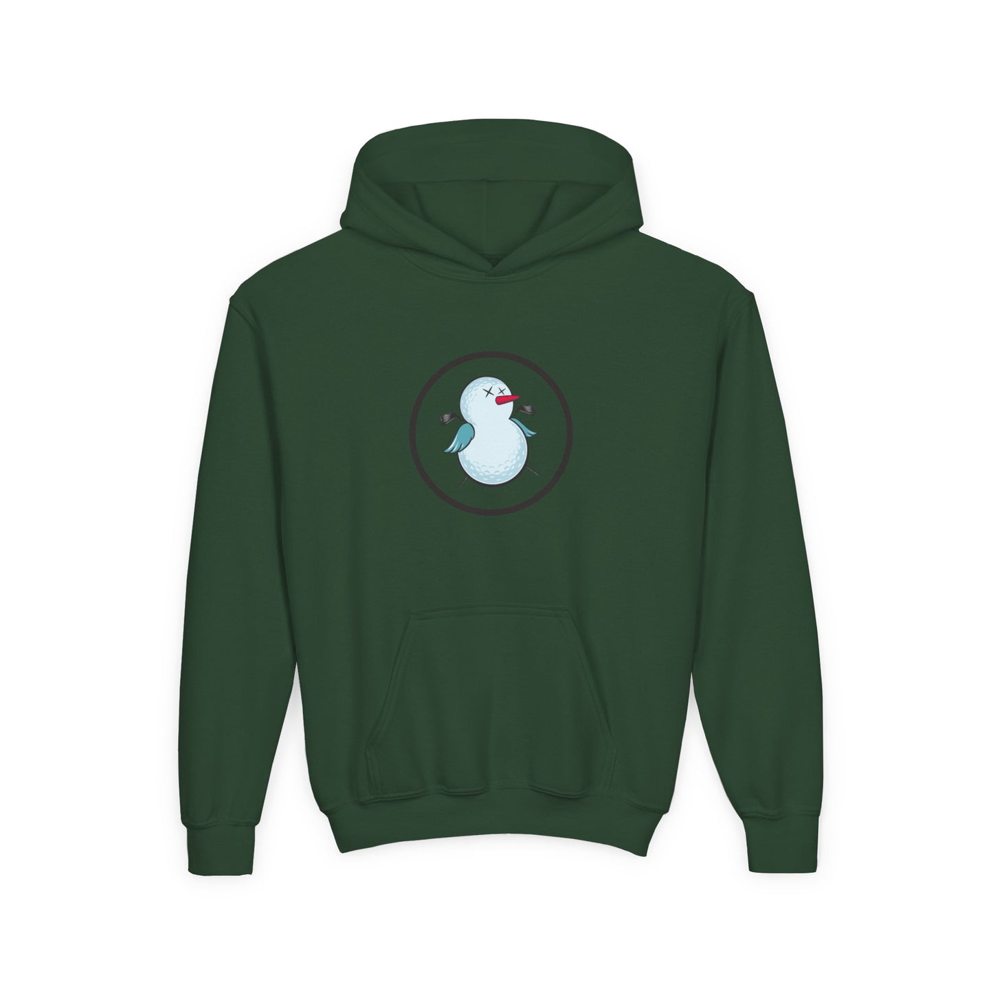 Birdie Snowman Youth Hoodie