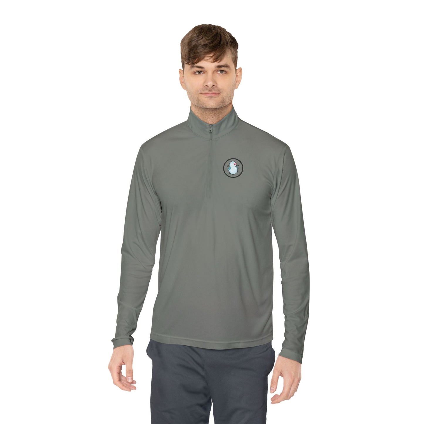 Cozy Unisex Quarter-Zip Pullover, Ideal for Casual Days, Gifts for Him/Her, Perfect for Outdoor Activities, Trendy Layering Piece