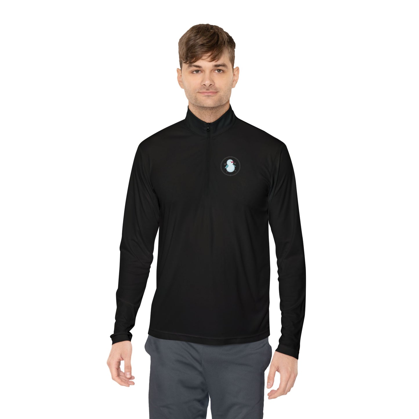Cozy Unisex Quarter-Zip Pullover, Ideal for Casual Days, Gifts for Him/Her, Perfect for Outdoor Activities, Trendy Layering Piece