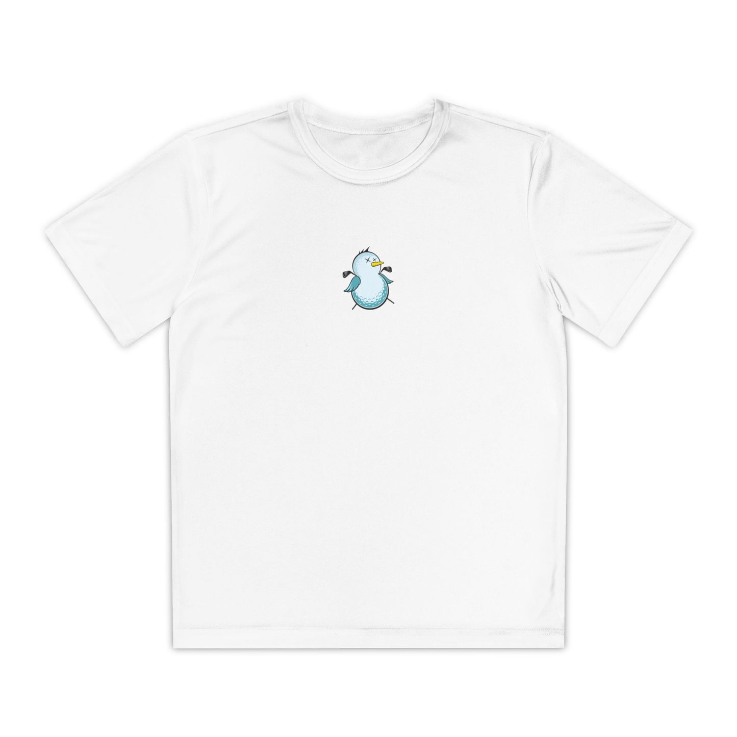 Birdie Snowman Youth Sports Tee