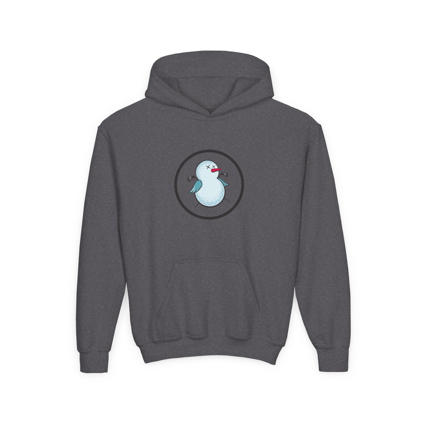 Birdie Snowman Youth Hoodie