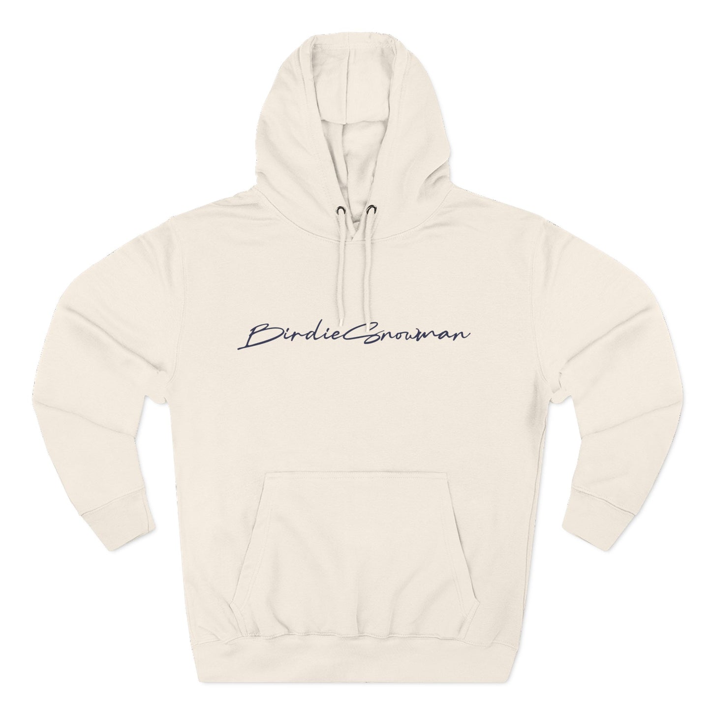 BIRDIE SNOWMAN - Three-Panel Fleece Hoodie