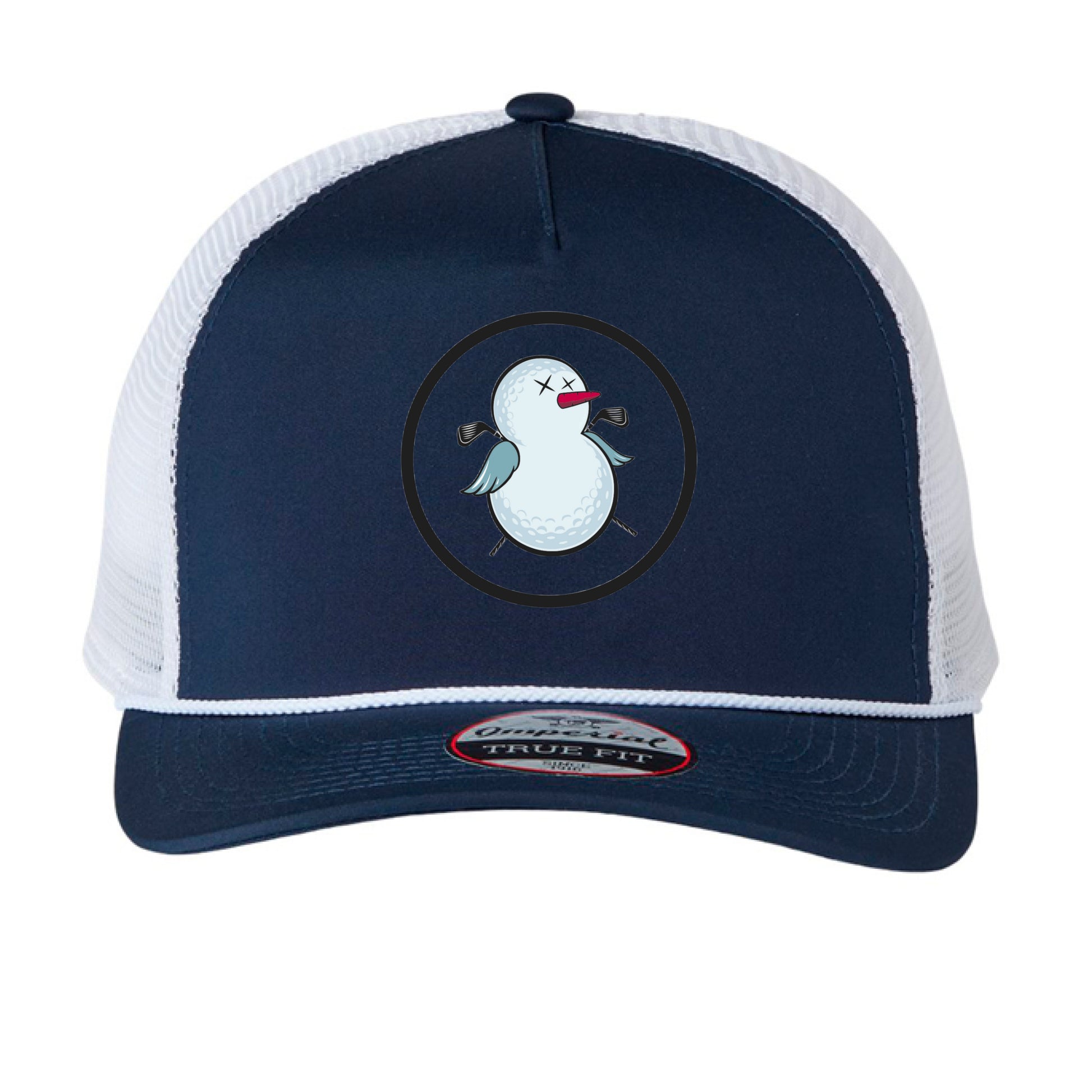 Navy/ White/ White - FRONT