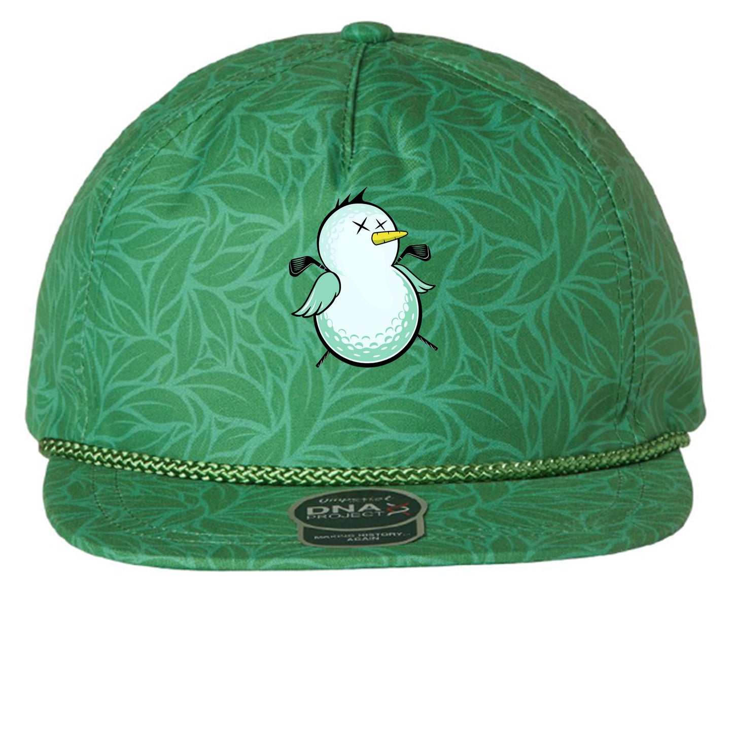 Green Floral - DNA010 - FRONT