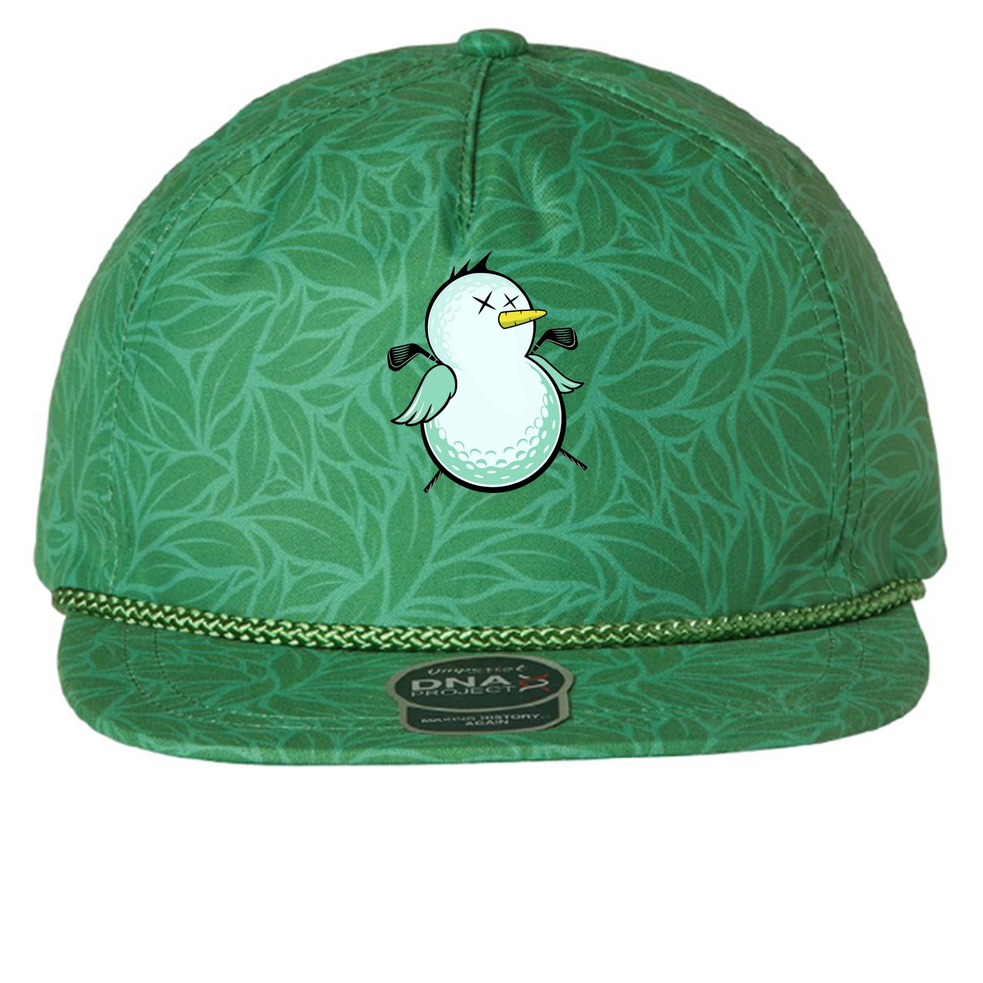 Green Floral - DNA010 - FRONT